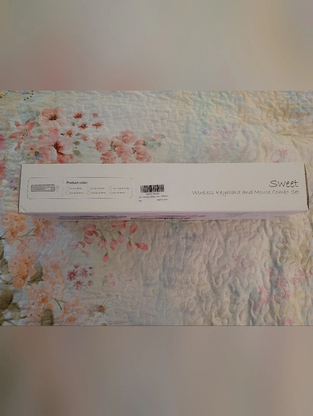 MOFII Sweet Wireless Keyboard & Mouse Combo White & Ivory NIB